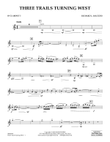 Three Trails Turning West - Bb Clarinet 3