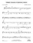 Three Trails Turning West - Eb Alto Clarinet