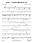 Three Trails Turning West - Bb Bass Clarinet