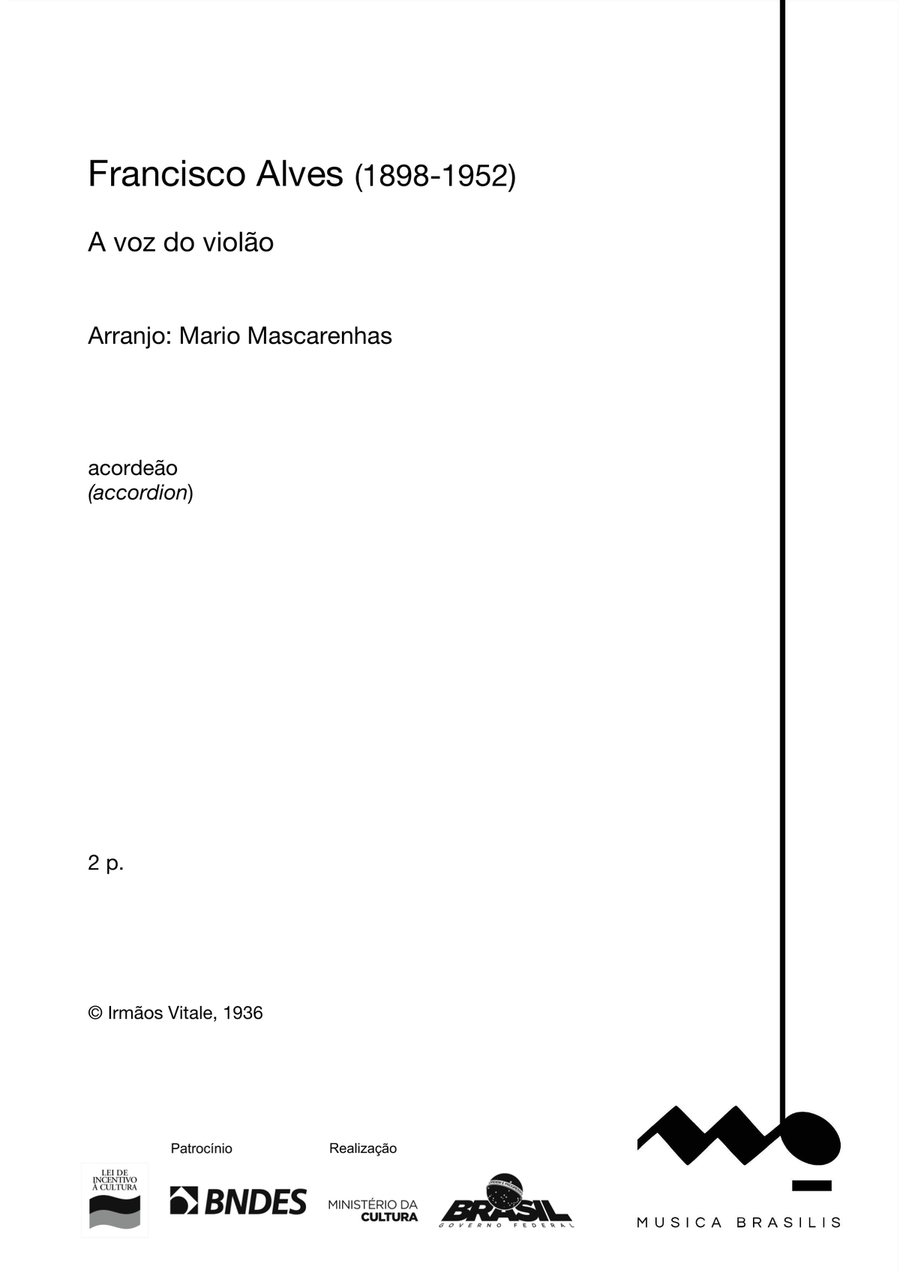 A voz do violão A voz do violão Accordion scores gallery preview page 2