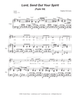 Lord, Send Out Your Spirit (Psalm 104) (Vocal solo) mini preview