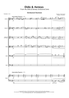 Dido & Aeneas - Orchestral Overture String Orchestra scores gallery preview page 3