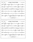 Come Together (arr. Tom Wallace) - Bells/Vibes