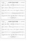 Come Together (arr. Tom Wallace) - Cymbals