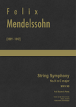 Mendelssohn - String Symphony No.9 in C major, MWV N 9