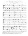 Song of Mary - Magnificat (My Soul Magnifies the Lord - Luke 1:46b-55 ESV)