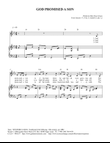 God Promised a Son - Piano / Vocal (WEXFORD CAROL)