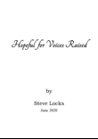 Hopeful for Voices Raised