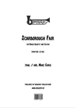 Scarborough Fair, for brass quintet and guitar