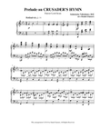Prelude on CRUSADER'S HYMN