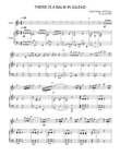 THERE IS A BALM IN GILEAD ARRANGEMENT FOR VIOLIN AND PIANO