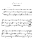 Celebration for Violin and Piano