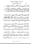 Vivaldi - Bassoon Concerto in A minor RV 498 for Bassoon and Cembalo or Piano