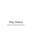 Way Maker