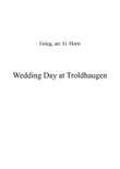 Grieg, Wedding Day at Troldhaugen for Bassoon Quartet