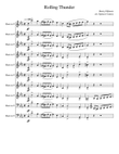Rolling Thunder for 10 Horns
