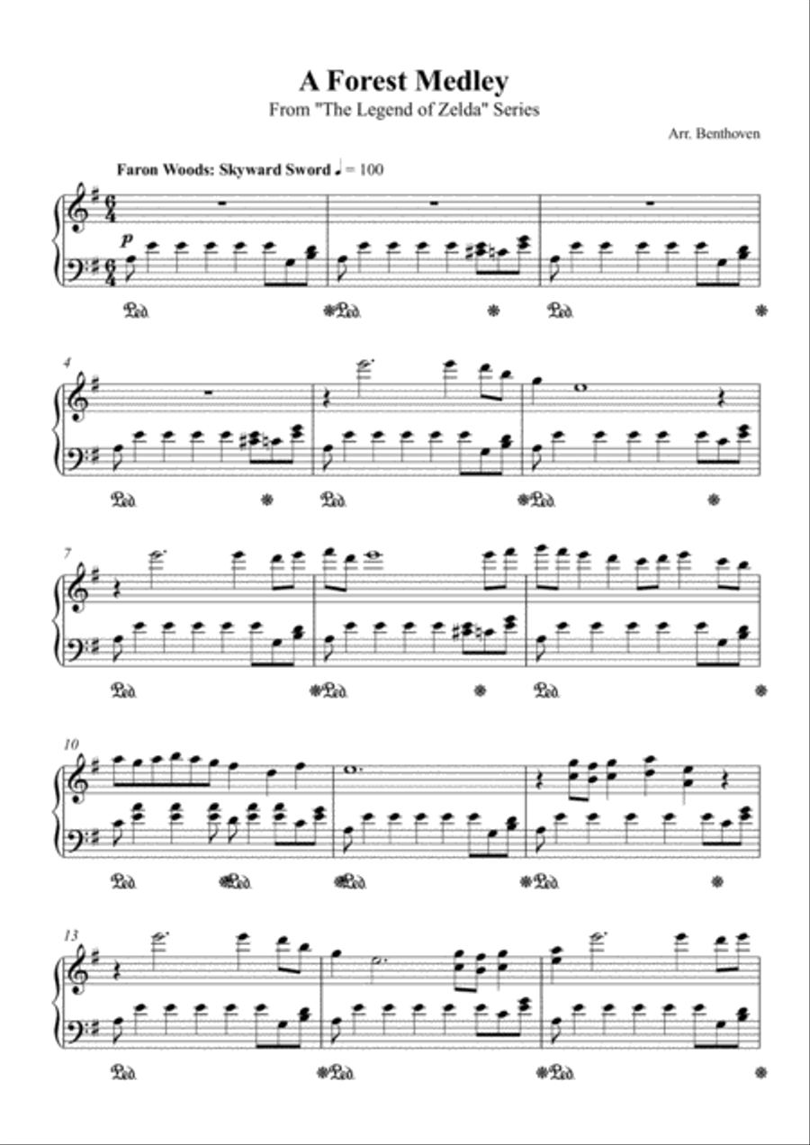A Forest Medley, from 