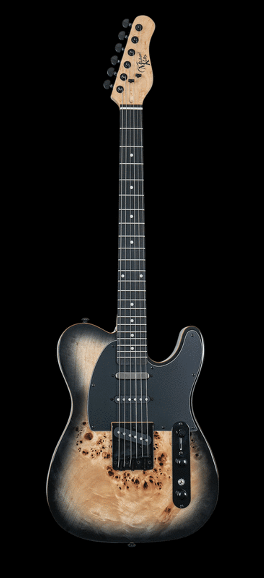 Triple 50 Black Burl Electric Guitar Electric Guitar scores gallery preview page 1