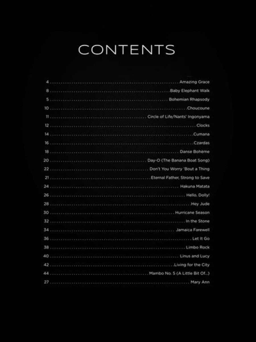 First 50 Songs You Should Play on Marimba Marimba scores gallery preview page 3