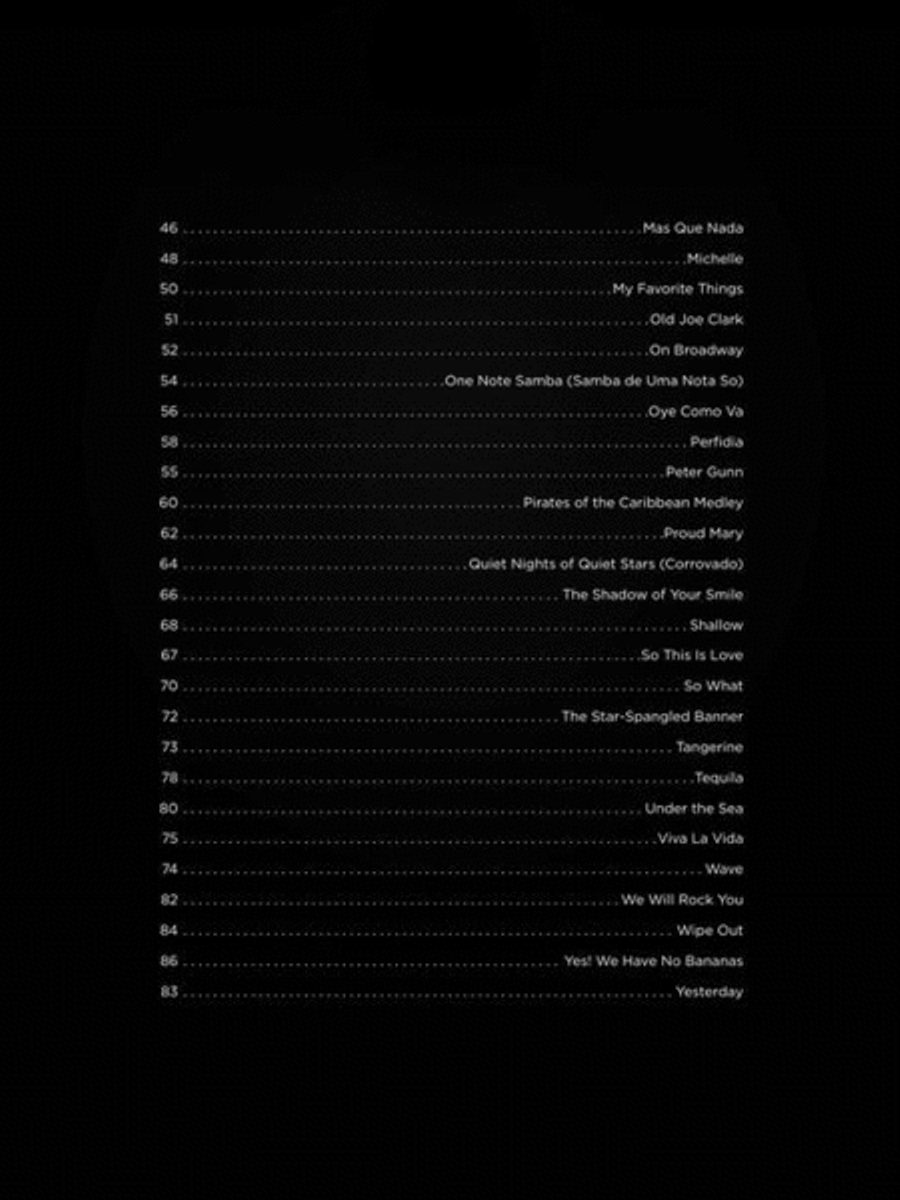 First 50 Songs You Should Play on Marimba Marimba scores gallery preview page 4