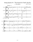 String Quartet #4 
