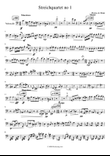 Stringquartet nr 1 Cello part