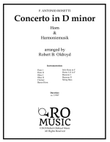 Concerto in D minor for Horn and Harmoniemusik