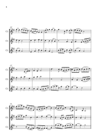 Christ The Lord Is Risen Today (Lyra Davidica), for Clarinet Trio Clarinet Trio scores gallery preview page 4