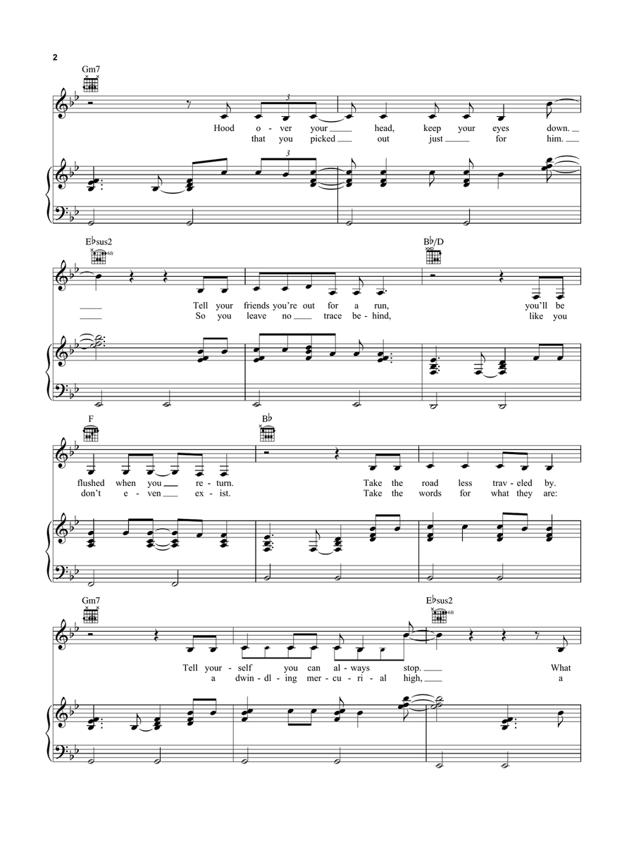 illicit affairs illicit affairs Piano, Vocal, Guitar scores gallery preview page 2