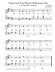 Praise God from Whom All Blessings Flow (Old Hundredth / Doxology)