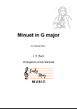 Minuet in G major (for Clarinet Duet)