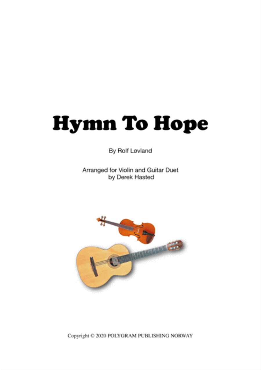 Hymn To Hope String Duet scores gallery preview page 1