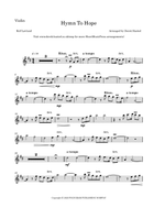Hymn To Hope String Duet scores gallery preview page 4