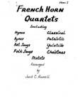 French Horn Quartets - Horn 1