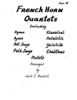 French Horn Quartets - Horn 3
