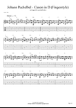 Johann Pachelbel - Canon in D (Guitar Fingerstyle)