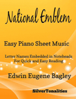 The National Emblem Easy Piano Sheet Music