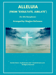 Alleluia (from "Exsultate, Jubilate") (Alto Saxophone and Piano) mini preview