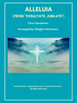 Alleluia (from "Exsultate, Jubilate") (Tenor Saxophone and Piano) mini preview