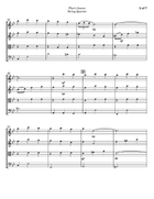 That's Amore (that's Love) String Quartet scores gallery preview page 5