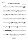 Summer Ambling - 4 Part Brass - PART 2 in Eb