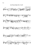 Air from Suite No 3 in D (Air on a G String)