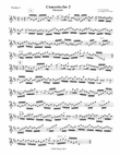 Concerto for 2 violins by Telemann (music for 3)