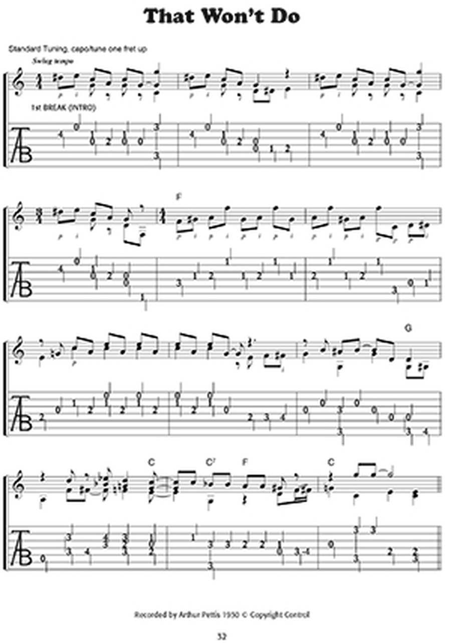 Fingerstyle Ragtime Guitar Fingerpicking Guitar scores gallery preview page 3