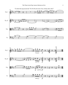 The Three Little Pigs Answer Beethoven Five for String Quartet String Quartet scores gallery preview page 6