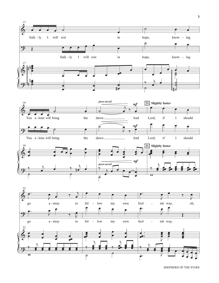 Shepherd Of The Stars (from Voices Together: Duets for Sanctuary Singers) Piano scores gallery preview page 3