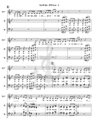 Hold My Hand 4-Part scores gallery preview page 3