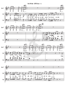 Hold My Hand 4-Part scores gallery preview page 5
