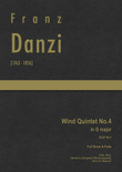 Danzi - Wind Quintet No.4 in G major, Op.67 No.1