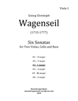 Wagenseil Quartet #3 for 2 Violas, Cello and Bass